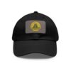 15843889445472689652_2048.jpeg Gadsden Flag Leather Patch Dad Hat - Men's Casual Cap for Outdoors