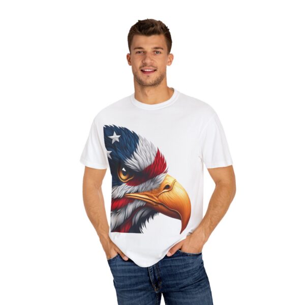 3364435003120521258_2048.jpeg Patriotic Eagle T-Shirt - USA-Made Casual Tee
