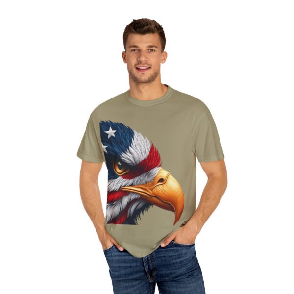 3647510493537828514_2048.jpeg Patriotic Eagle T-Shirt - USA-Made Casual Tee