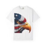 Patriotic Eagle T-Shirt - USA-Made Casual Tee