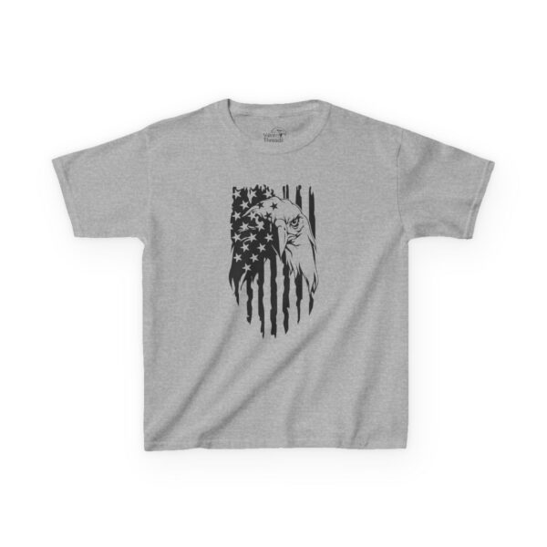 4083582237046793096_2048.jpeg Patriotic American Flag Kids Tee - Youth T-Shirt for Boys & Girls