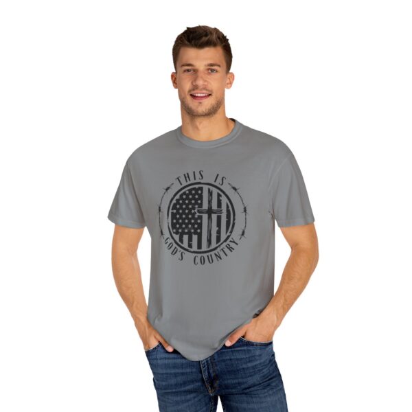 4617643023090870040_2048.jpeg Patriotic T-Shirt - 'This Is God's Country' Design
