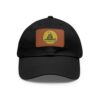 7280476706303718014_2048.jpeg Gadsden Flag Leather Patch Dad Hat - Men's Casual Cap for Outdoors