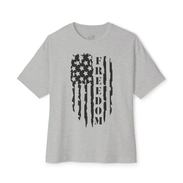 9147684834283318776_2048.jpeg Freedom Graphic Oversized Tee - Unisex Boxy Patriotic Shirt