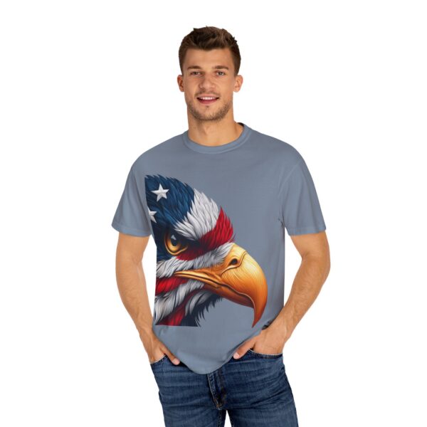 9830297384845151158_2048.jpeg Patriotic Eagle T-Shirt - USA-Made Casual Tee