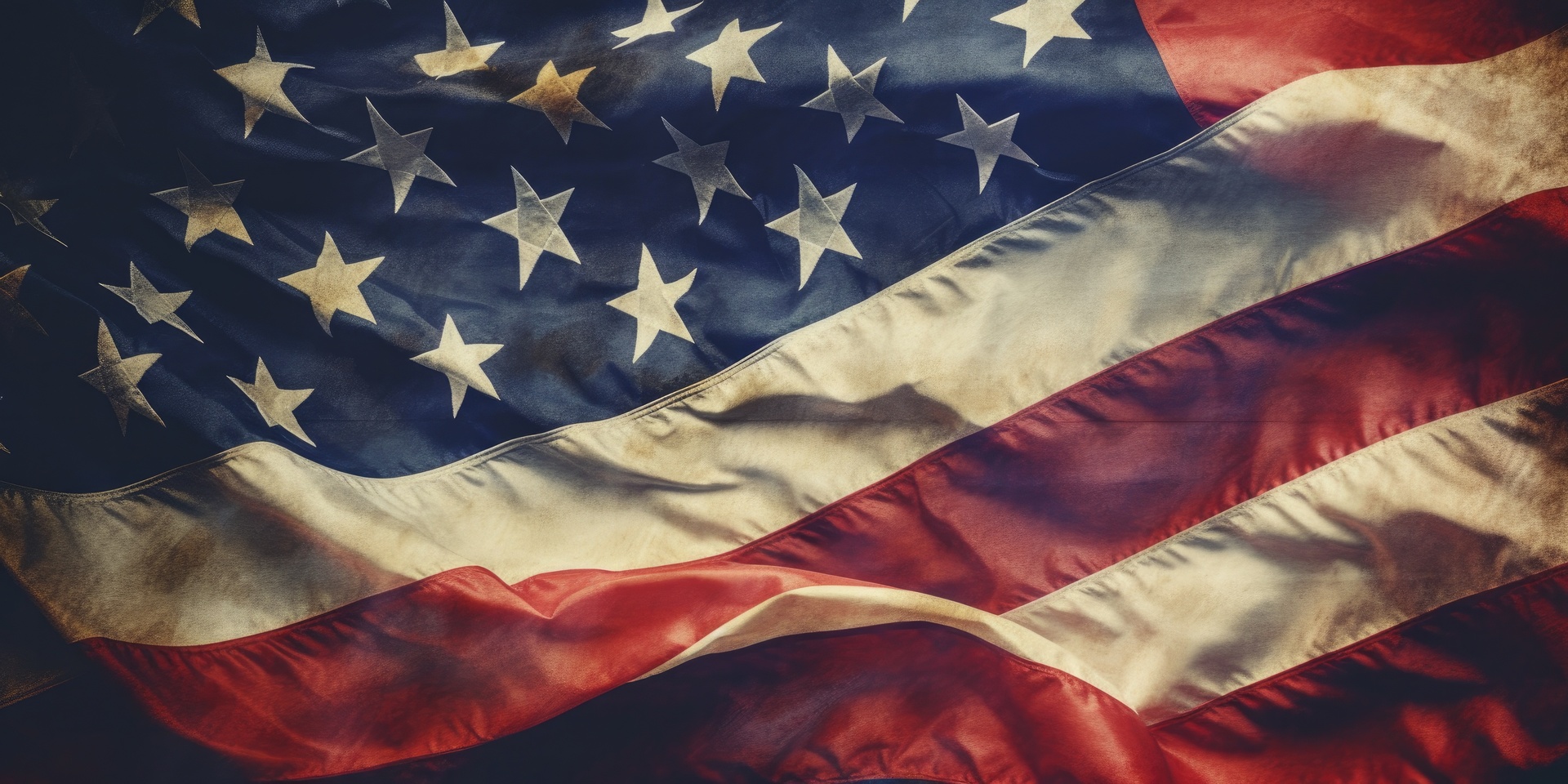 USA flag background. Illustration AI Generative Patriotic American Flag Kids Tee - Youth T-Shirt for Boys & Girls